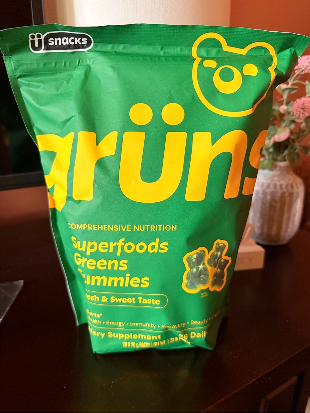 Gruns Superfoods Greens Gummies